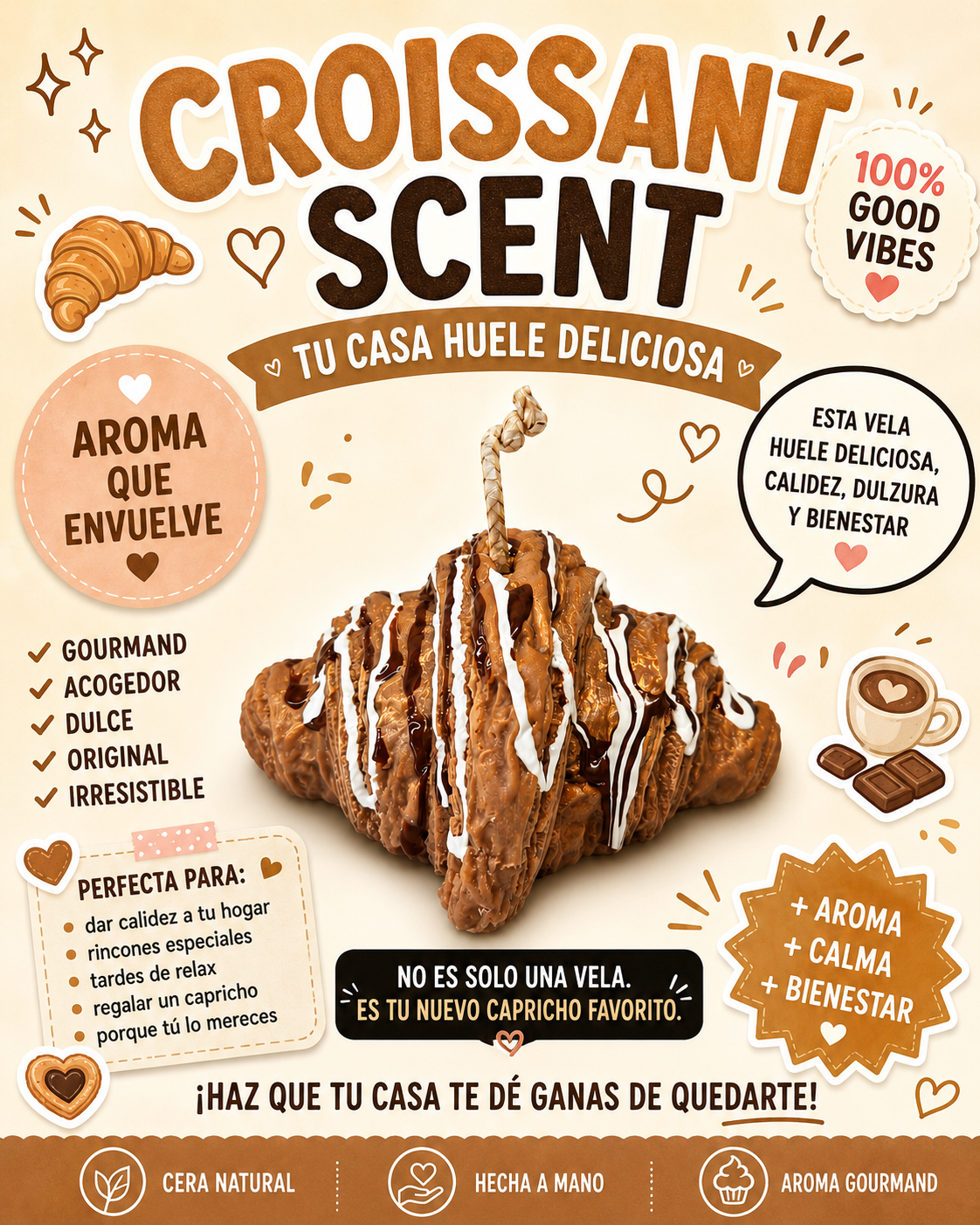 Vela CROISSANT| 70 g