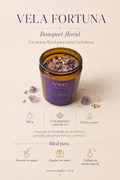 VELA FORTUNA cuarzo AMATISTA | 380g