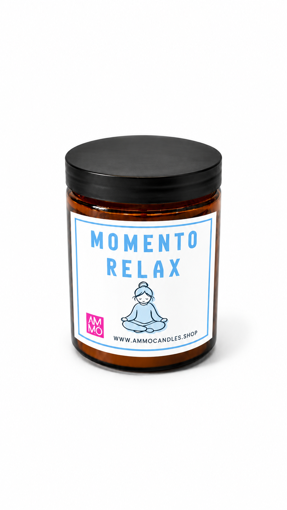 Vela Momento Relax de 300 g con aroma Lino Fresco. Una fragancia limpia y delicada que recuerda a la ropa recién lavada. Elaborada con cera de soja.