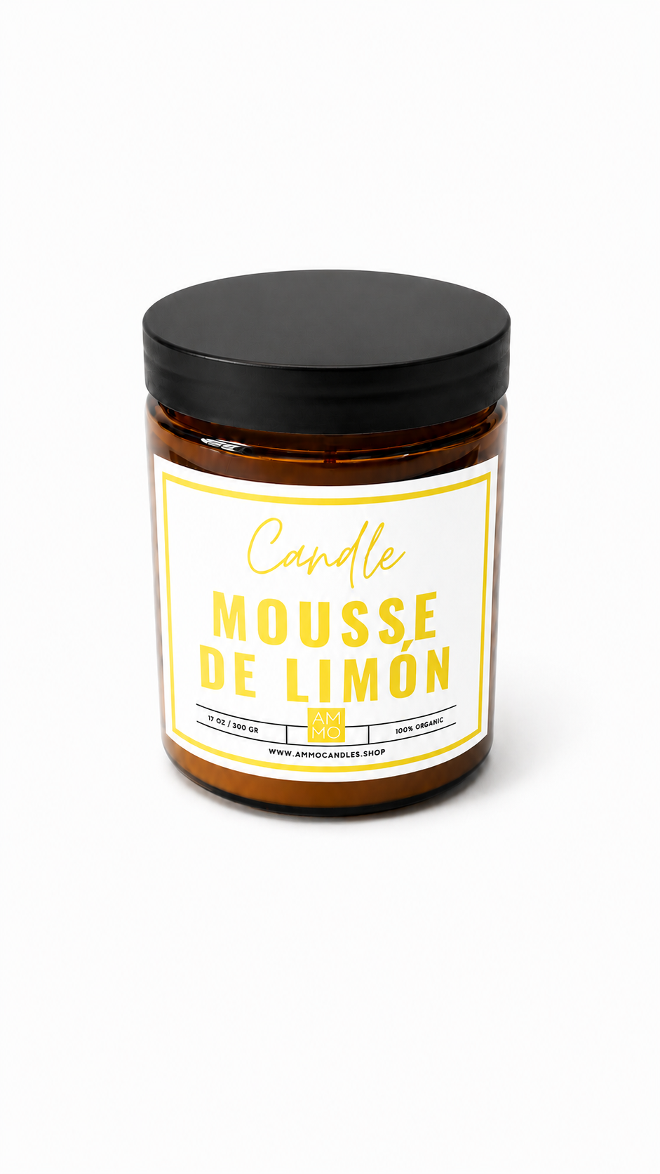 Vela aroma MOUSSE DE LIMÓN | 300g