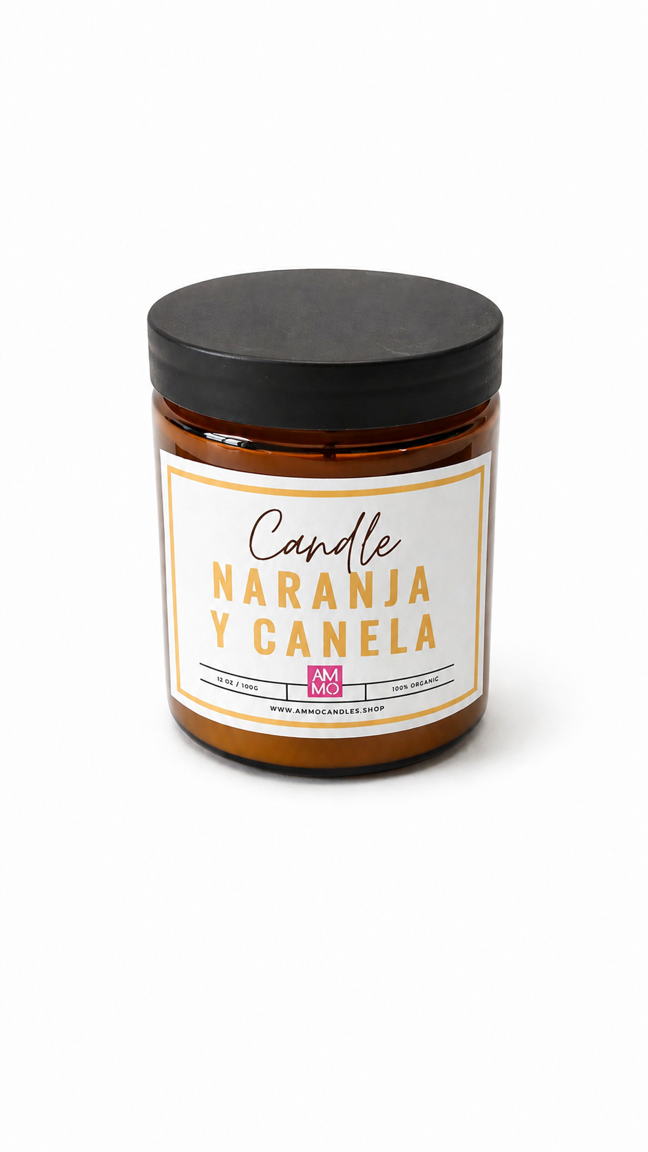 Vela aroma NARANJA y CANELA | 300g