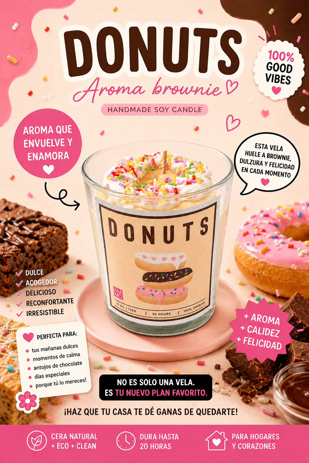Vela DONUTS brownie | 250g