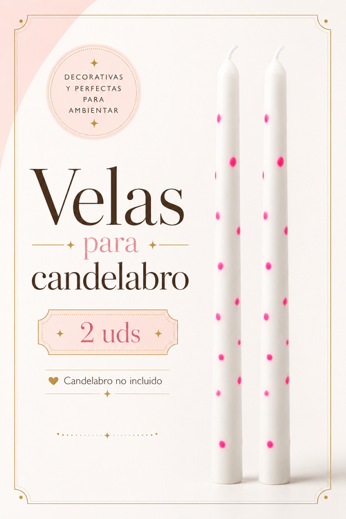 KIT VELAS DECORATIVAS / 100g