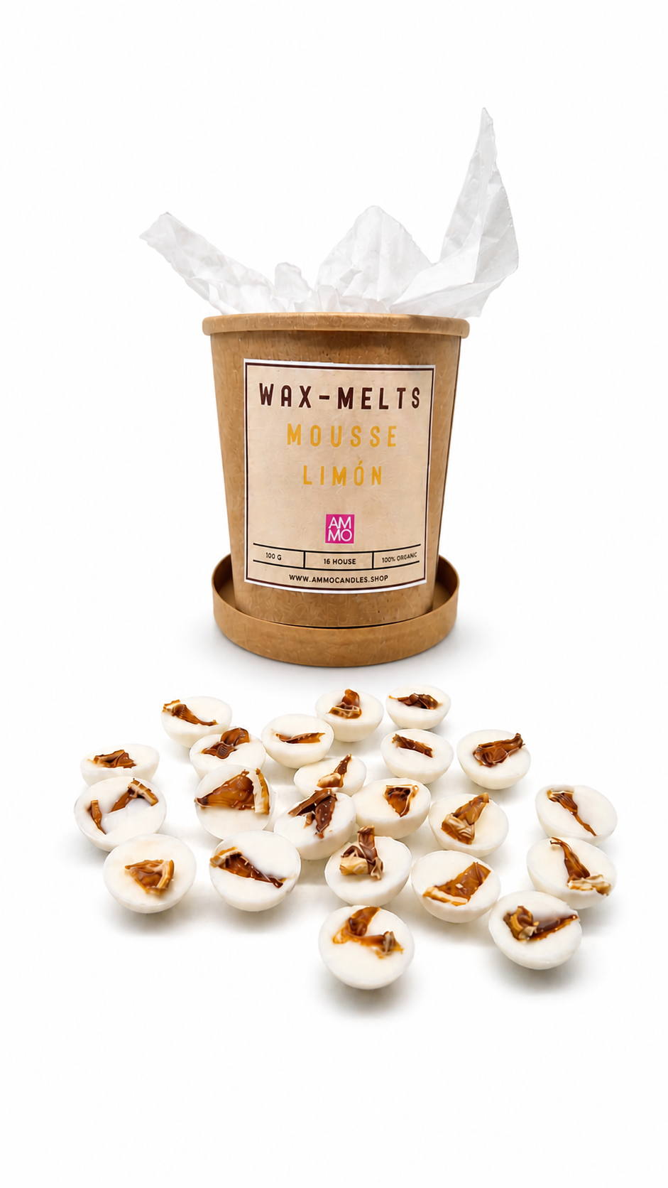 WAX MELTS Mousse de limón |100g