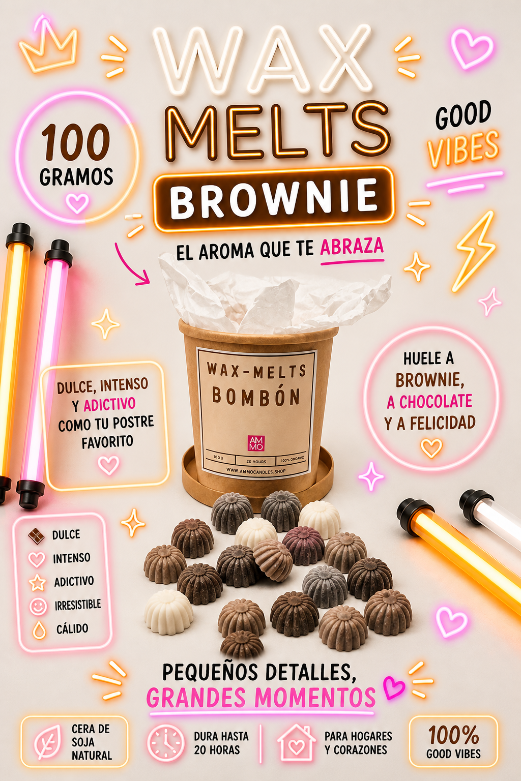 WAX MELTS Bombón | 100g