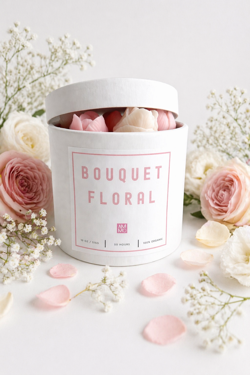 Vela BOUQUET CON TULIPANES | 250g