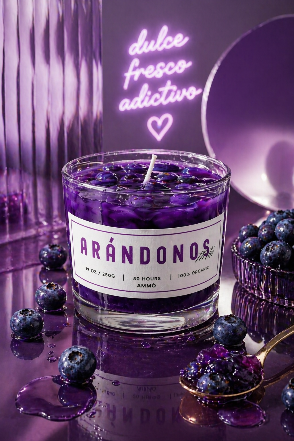Vela TARTA DE ARÁNDANOS | 150g