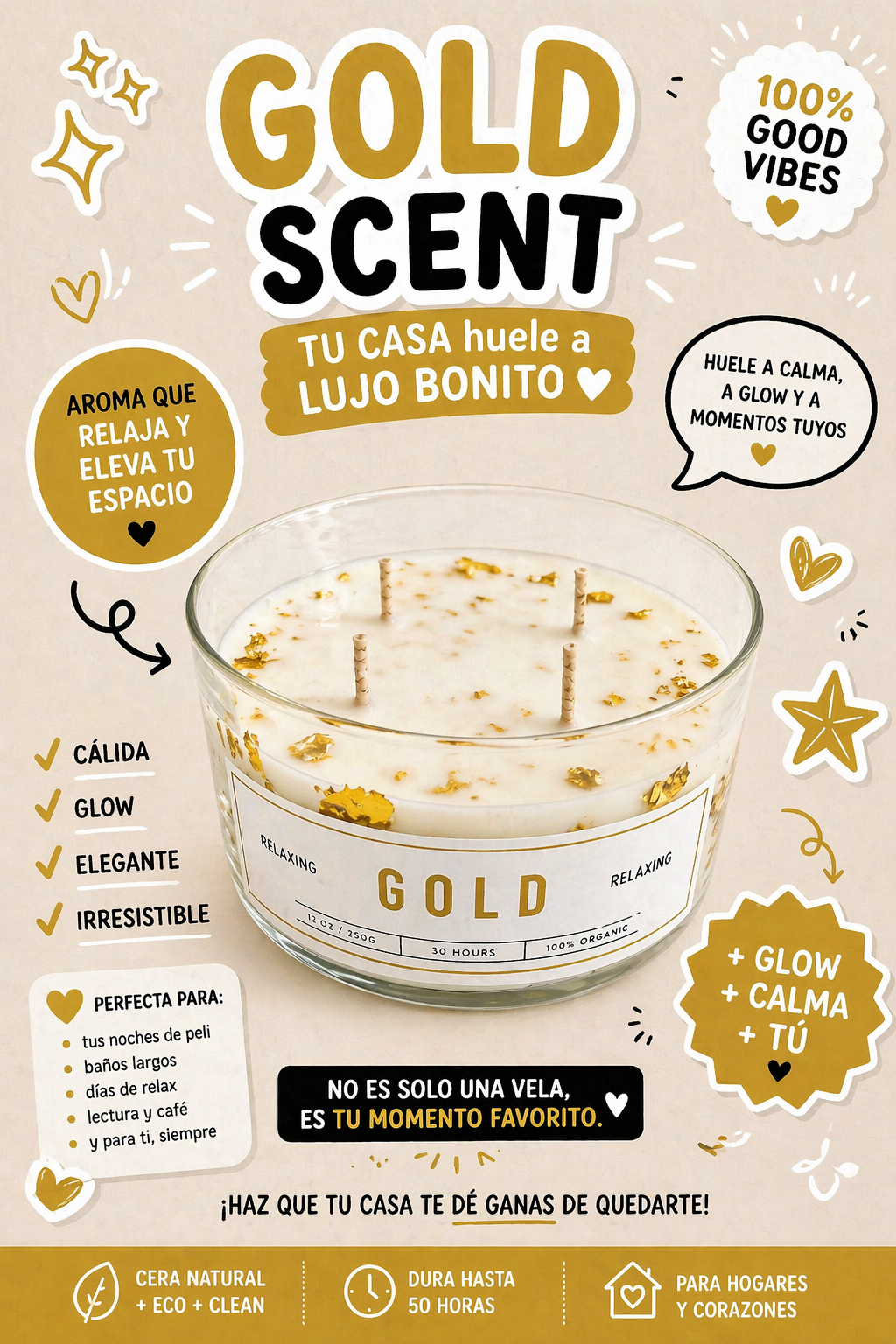 Vela BIG GOLD | 700g